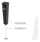 Mixer Portátil Black Decker Modelo M150 Misturador Multiuso e Portátil Sem Fio