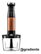 Mixer Gradiente Cobre Collection PGMX402 bronze e preto e aço inoxidável 600W