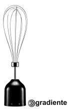 Mixer Gradiente Cobre Collection PGMX402 bronze e preto e aço inoxidável 600W