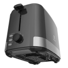 Torradeira Elétrica ETS 10 Efficient Com 8 Níveis de Tostagem Inox Preto Electrolux