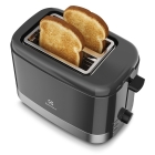 Torradeira Elétrica ETS 10 Efficient Com 8 Níveis de Tostagem Inox Preto Electrolux