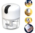 Processador De Alimentos Recarre Usb Bateria Mini Cor Aleato Cor Branco 5V