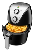 Fritadeira Elétrica Sem Óleo Air Fryer Mondial AF-30 Family Inox IV 3,5l Preta -
