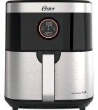 Fritadeira Air Fryer Sem Óleo Ofrt660 Preta/inox Oster 4,8l Cor Preto