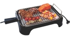 Churrasqueira Elétrica Alfa Suportel P1217A Portátil E Pratica Grill Preta 110V