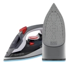 Ferro De Passar Roupa Com Vaporizador Black Decker Modelo Fx3900 Desligamento Automático Vermelho Cor Preto