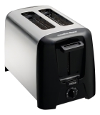 Torradeira Elétrica Hamilton Beach Cromada 2 Fatias 750w Cor Preta/Cinza