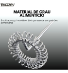 Misturador Bebidas ovos Portátil Elétrico Bateria Mini Mixer Cor Preto Woosh