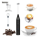 Misturador Bebidas ovos Portátil Elétrico Bateria Mini Mixer Cor Preto Woosh