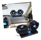 Ventilador Mini Automotivo Duplo - 2 Velocidades 12v Forte
