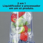 Liquidificador e Processador Freestyle Black Decker modelo LP320 com 2 jarras de 300 ml e 600ml acabamento em inox