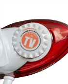 Mini Ferro De Passar Vapor Steamer Para Viagem Vermelho Patchwork