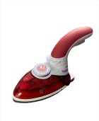 Mini Ferro De Passar Vapor Steamer Para Viagem Vermelho Patchwork