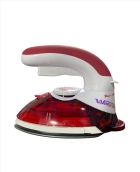 Mini Ferro De Passar Vapor Steamer Para Viagem Vermelho Patchwork