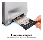 Torradeira Inox El&eacute;trica Premium 230&ordm;C 850w 2 Fatias Largura Ampla 7 Torras Ajuste Tipo De P&atilde;o - Hamilton Beach