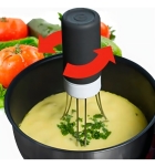 Mexedor Misturador Automático De Panela Robo Stir Crazy Cor Preto