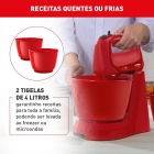 Batedeira Mini Chef 400w Vm Cor Vermelho