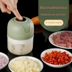 Mini Processador Moedor De Alimentos 250mL 3 Lâminas usb potente alho cebola cor sortidos