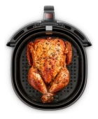 Air fryer Fritadeira Sem Óleo Elétrica Electrolux 6,5L Family Cesto Removível Com Timer 1700W de potência EAF50 Grafite Efficient Por Rita Lobo