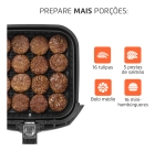 Fritadeira Sem Óleo Air Fryer 4l Mondial, Preto/prata 1500w Afn-40-bfs