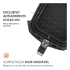 Fritadeira Sem Óleo Air Fryer 4l Mondial, Preto/prata 1500w Afn-40-bfs