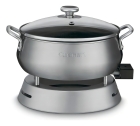 Panela Elétrica De Fondue Cuisinart 1000w Aço Escovado Cor Inox Frequência 60Hz
