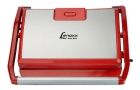 Grill E Sanduicheira Panini Pgr155 Antiaderente Lenoxx Cor Vermelho
