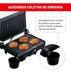 Grill Arno Dual Inox com abertura de 180° GNOX