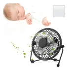 Mini Ventilador Usb De Mesa Premium Potente E Silencioso Estrutura Preto