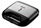 Sanduicheira Grill Amvox Ams 500 Black Antiaderente de A&ccedil;o Inoxid&aacute;vel