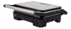 Grill Elétrico Mallory Asteria Compact Preto Inox - Cor Inox/Preto