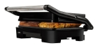 Grill Elétrico Mallory Asteria Compact Preto Inox - Cor Inox/Preto