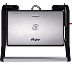 Mini Grill Elétrico Inox 2 Em 1 Ogrl230 1000w Oster Cor Inox
