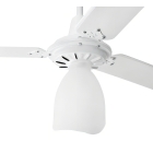 Ventilador De Teto Lumi M2 Branco Pás Branca Loren Sid