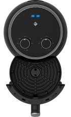 Fritadeira Sem Óleo Super Cook Fryer Frt410 3,8l Cadence Cor Preto