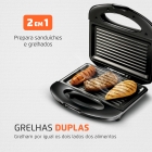 Grill e Sanduicheira Premium, Mondial, 800W - S-07