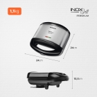 Grill e Sanduicheira Premium, Mondial, 800W - S-07