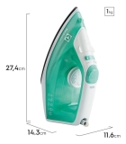 Ferro de Passar Roupa a Vapor e a Seco Electrolux Easyline com Vapor Vertical SIE70