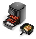 Fritadeira Elétrica Air Fryer Oven Sem Óleo Electrolux 12L Digital Grafite 1700W EAF90 Experience Por Rita Lobo