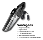 Aspirador De Pó Automotivo Luxcar Potente 120w Turbolux