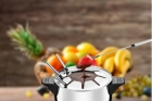 Panela De Fondue Elétrica Mondial Le Gourmet Fd02 Aço Inox Frequência 60