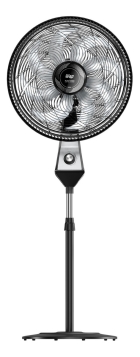 Ventilador de Coluna Silencioso WAP Flow Turbo 180W 8 Pás com Ajuste de Altura e 3 Velocidades