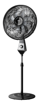 Ventilador de Coluna Silencioso WAP Flow Turbo 180W 8 Pás com Ajuste de Altura e 3 Velocidades