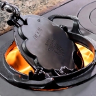 Forma Wafer Ferro Fundido Fogão A Lenha 24cm Cor Preto 0