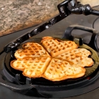 Forma Wafer Ferro Fundido Fogão A Lenha 24cm Cor Preto 0