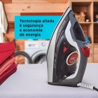 Ferro de Passar Roupa com Vaporizador Black Decker, Modelo FX3900, com Função Desligamento Automático, Preto