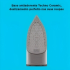 Ferro de Passar Roupa com Vaporizador Black Decker, Modelo FX3900, com Função Desligamento Automático, Preto