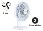 Ventilador Mini Turbo Branco/prata Ventimais Cor da estrutura Branco Cor das p&aacute;s Prata Di&acirc;metro 20 cm Material das p&aacute;s Pl&aacute;stico Quantidade de p&aacute;s 3