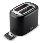 Torradeira Elétrica Automática Quicktoast Cor Preta Midea