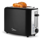 Torradeira Elétrica Automática Quicktoast Cor Preta Midea